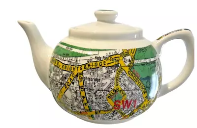 Buy Teapot 1992 Ordnance Survey 3.1 Inches London Atlas Map  Paul Cardew SW1 • 25£
