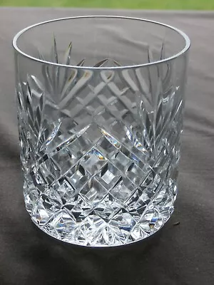 Buy Irish Lagan Crystal Old Fashioned Whiskey Glass - Ex Cond - Stamped • 8.99£