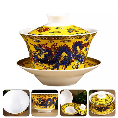 Buy Ancient Tea Cup Set Kung Fu Tea Set Coffee Cup Saucer Chinese Porcelain Tea Mug • 14.98£