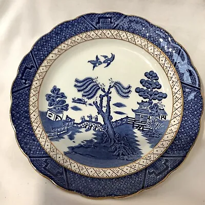 Buy Vintage Booths Real Old Willow 8  (20cm) Cake Plate A8025 • 4.50£