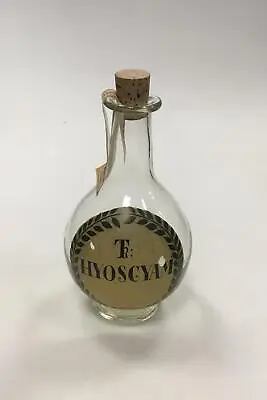 Buy Holmegaard Pharmacy Jar With Text TR KYOSCYAM From 1984 • 75.80£