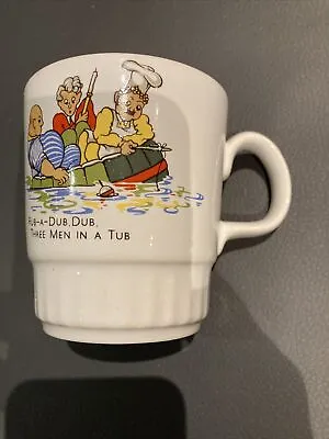 Buy Vintage Child’s Cup “Rub-a-dub,dub” Three Men On A Tub  Small Cup • 11.99£