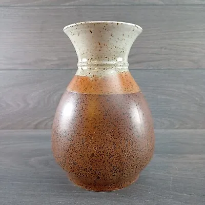 Buy Iden Pottery Stone Ware Mid-Century Modern Vase Rye Sussex Colour Brown Multi • 13.99£