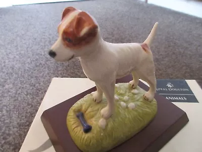 Buy Royal Doulton Animals Sculpture Jack Russell Terrier RDA4, Boxed With Base • 25£