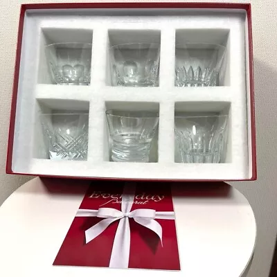 Buy Baccarat Everyday Rocks Glass Set Of 6 Used Rare • 279.47£