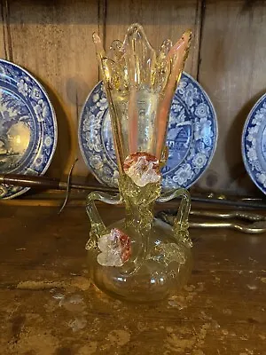 Buy Antique Glass Vase - Beautiful Hand Made Piece - Oxford **REDUCED** • 47.49£