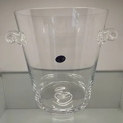Buy Quality Bohemia Crystal Ice Bucket, Modern Style 23.5cm Tall No Chips Or Cracks • 15£