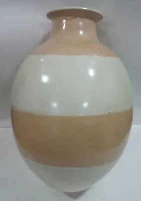 Buy 057 Peruvian Pottery Vintage Large Chulucanas Vase Light Stripes Jarron Claro • 38.50£