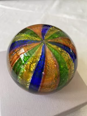 Buy Unusual Small Glass Paperweight Unmarked • 5£