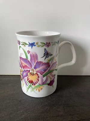 Buy Roy Kirkham Fine Bone China Exotic Orchids Mug • 3.99£
