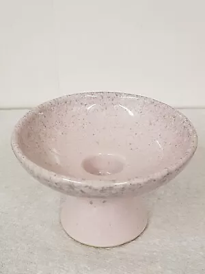 Buy Vintage Shelf Pottery Halifax Concept Stoneware Pink Tazza Style Candle Holder  • 9£