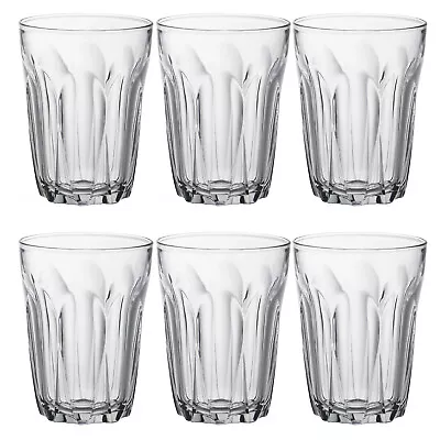 Buy Duralex Glasses Tumblers Picardie Gigogne Provence Highball Drinking Cups X6 • 11.99£