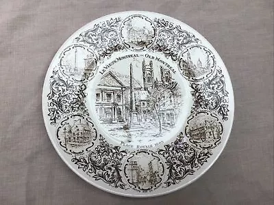 Buy Vintage ‘Le Vieux Montreal’ Ironstone Plate By Wood & Sons • 24.99£