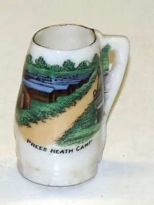 Buy Arcadian Crested China War Ewer Prees Heath Training Camp For WW1 Recruits • 10.50£