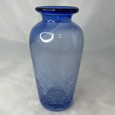 Buy Vintage Cobalt Blue Crackle Vase • 18.97£