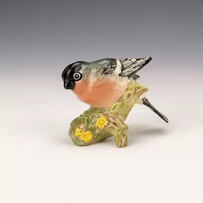 Buy Beswick Pottery - Hand Painted Bullfinch Bird Figure 1042 • 9.99£