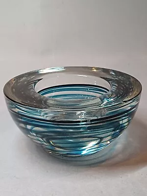 Buy Mid Century Studio Art Glass Bowl. Murano?Scandinavian? • 6.99£