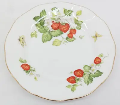 Buy Vintage Queen's Rosina China Virginia Strawberry 6.5  Plate     EL • 22.18£