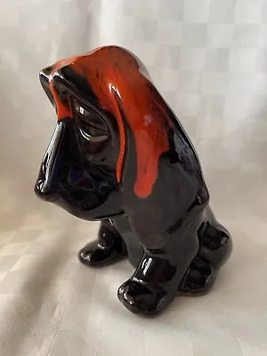 Buy Small Money Box - Red Drip Glazed Hound - Blue Mountain Pottery? (77a) • 6.65£