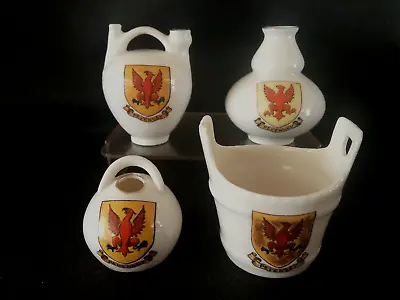 Buy Goss/Crested China -x4 All With PEVENSEY Crests Inc Norwegian Bucket . • 6£