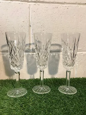 Buy J G Durand Cristal Champagne Prosecco Flute Glasses Crystal  Clear Set Of 3 Wine • 19.50£