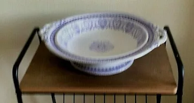 Buy Blue & White Comporte Dish • 9.99£