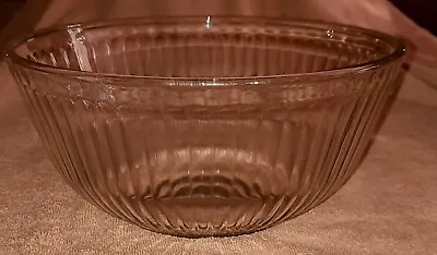 Buy Pyrex Clear Glass Ribbed Large Bowl 4.5 Quart Size 7404-S  • 12.01£