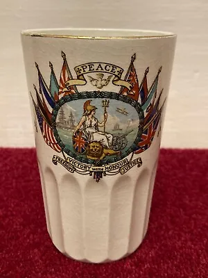 Buy Antique City Of Westminster WW1 1919 Peace Celebrations Booths China Mug Cup • 5£