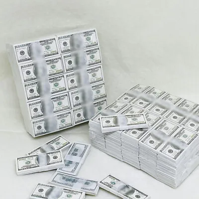 Buy 100PC 1/6 Scale Dolls House Miniatures 11.5 Inch Money Banknote Safe Bank Model • 18.59£