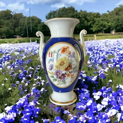Buy Vase Porzellanmalerei Berchtesgaden Gemalt W. Höfig Thomas Bavaria Urn/Vase • 38.37£