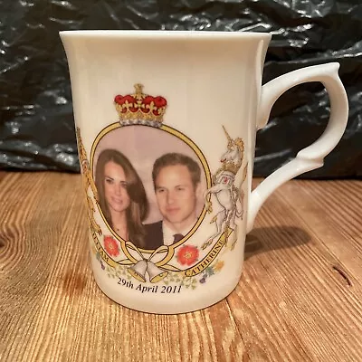 Buy William And Catherine Royal Wedding Mug- Fine Bone China - Rose Of England • 4.50£