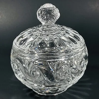 Buy Antique French Baccarat Russe Pattern Lidded Lid Candy Compote C 1890 -1910 • 474.36£