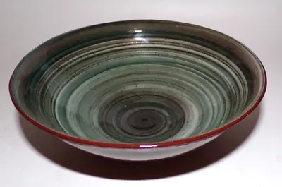 Buy Cyril Ruffles Holkham Pottery Small Turquoise Green Swirl Bowl Dish MCM B1 • 12£