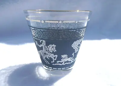 Buy Jeannette Wedgewood Blue Hellenic Horse Rider Lion Whiskey Glass(es) 2 3/4   • 5.78£