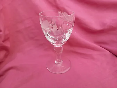 Buy Royal Brierley. HONEYSUCKLE. Wine Glass. Height 5 3/8 Inches. 13.6cms • 18.50£
