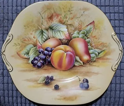 Buy Aynsley Bone China Orchard Gold Serving Plate • 21.99£
