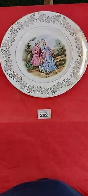 Buy Alfred Meakin Vintage Zimco Plate 1950s Regency Lady & Gentleman, England • 14.99£