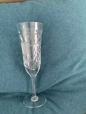 Buy Royal Brierley Fuchsia Champagne Glass With Etched Royal Brierley  • 29.99£