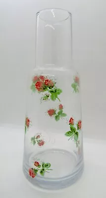 Buy 1950's Floral Water Carafe, No Lid. Cottagecore/Grannycore,  Engraved 'S' • 9.50£
