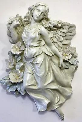 Buy CHERUB Angel Wall Pocket Vase Figurine Planter Resin Jaimy WMG 2005 9 Home Decor • 21.31£