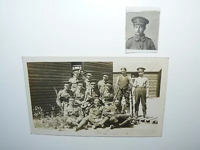 Buy The Kings Royal Rifle Corps Real Photo Postcard Stanley Cook Manor Park 1916 • 10£