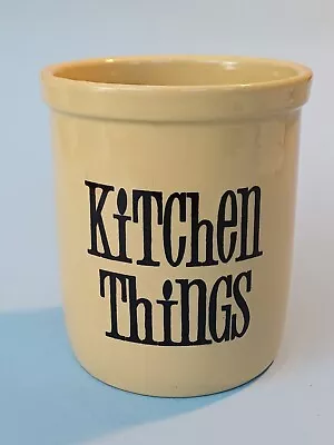 Buy Kitchen Things T.G.Green Ltd Church Gresley Ceramic Utensil Storage Pot Jar • 8£