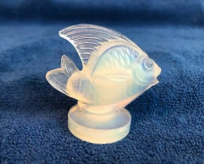 Buy Sabino Fish  POISSON MOULECK  - Art Glass Opalescent Crystal - France • 64.49£