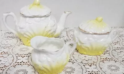 Buy Antique 5 Pc German Victorian Porcelain Child's Miniature Tea Set Cream Sugar • 65.36£