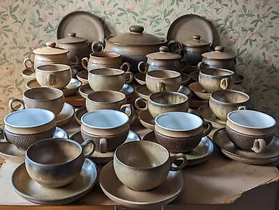 Buy Vintage 1970s Denby Ware Incomplete Tea Set • 12£