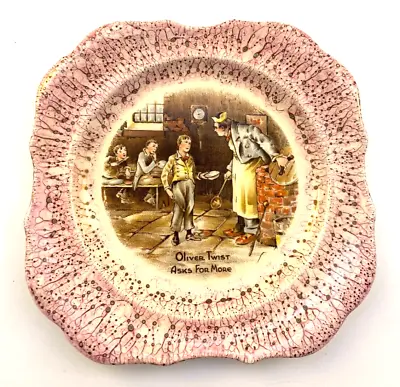 Buy English Ware Landcaster & Sandland Plate Oliver Twist Asks For More 6  • 18.70£