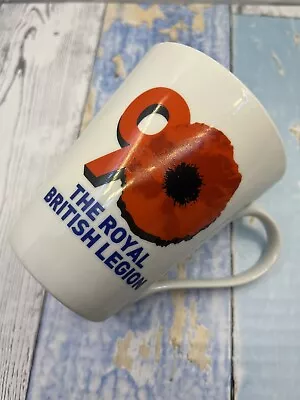Buy ROYAL BRITISH LEGION-Pottery Mug-90 YEAR ANNIVERSARY-Poppy-Remembrance-RBL • 9.99£