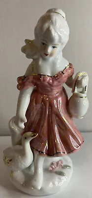 Buy Unmarked Unbranded Ceramic Pottery Figurine Whatnot Luster 8” Ucagco Style Japan • 15.18£