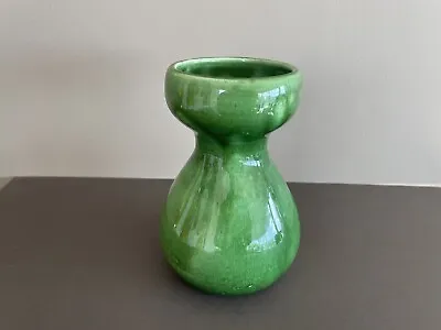 Buy Vintage Green Majolica Pottery Hyacinth Bulb Vase Linthorpe Ault Art Nouveau • 15£