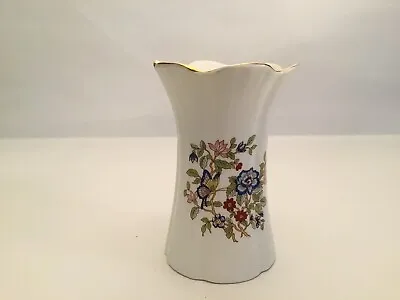 Buy Royal Tara Irish Vase Bone China Flowers & Butterfly Made In Galway, Ireland. • 9.95£